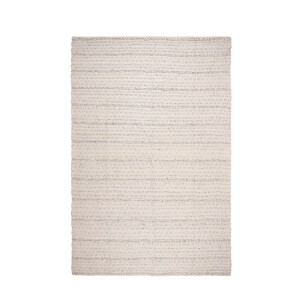 Covor poliester alb gri crem interior, exterior Tosh 200x300 cm