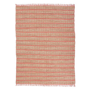 Covor textil maro roz Ruanda 200x300