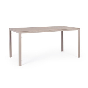 Masa gradina, terasa otel taupe Sarita 156x78x74h