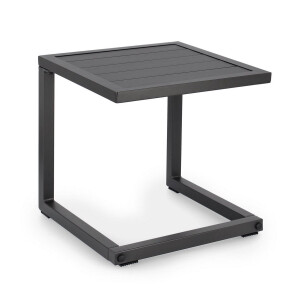 Masuta aluminiu gri antracit Hilde 40x40x40 cm