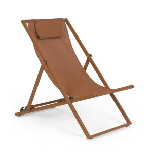 Set 4 scaune gradina maro pecan Taylor 60.5x101.5x73.5 cm