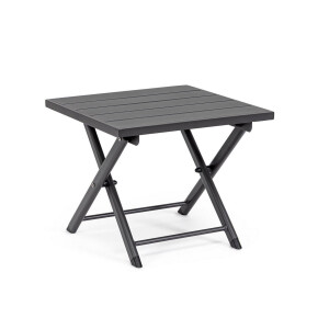 Masuta pliabila aluminiu gri antracit Taylor 44x43x36 cm