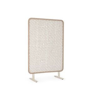 Paravan decorativ otel bej franghie pelican Babilo 120x50x180h