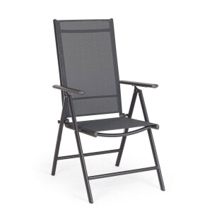 Set 2 scaune recliner gradina, terasa Michigan 55x68x107h