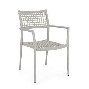 Set 4 scaune gri Caleta 56x60x86 cm