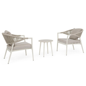 Set mobilier gradina, terasa Millor 69x75x77h,  ø45x45h
