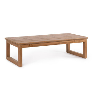 Masuta cafea lemn masiv tec Evora 122x60x35h