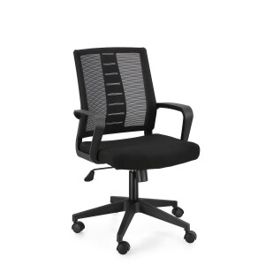 Scaun birou negru Roman 62x55.5x93.5/103 cm