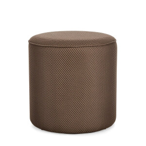 Taburet mdf textil maro Oleysa 42x43 cm