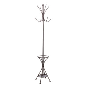 Cuier pardoseala otel gri charcoal Charlotte 27x27x174