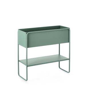 Suport flori otel verde Madelyn 45x18x44 cm