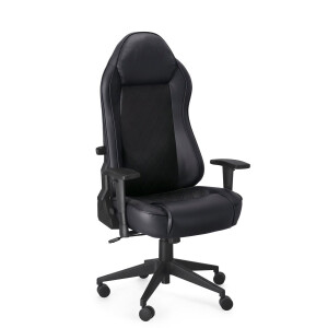 Scaun birou negru Tyson 65x71x127/136.5 cm