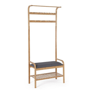 Cuier hol cu bancuta Phillp 73x34x171 cm