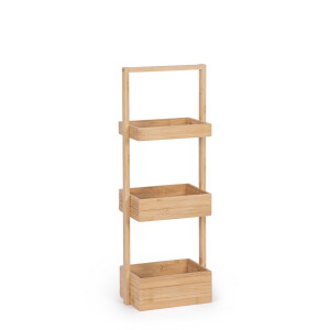 Raft bambus natur Cayden 27.5x18x75 cm