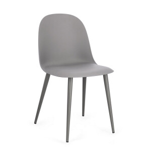 Set 4 scaune gri Ella 45x51.5x80.5h