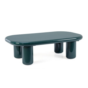 Masuta cafea mdf albastru deep Otilia 120x70x36.5h