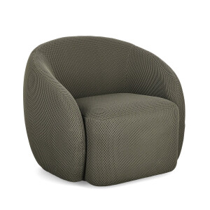 Fotoliu textil verde inchis Onerva 87x86x67 cm