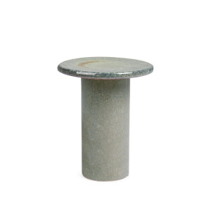 Masuta cafea ceramica verde Baraki Ø40,5x45,5h