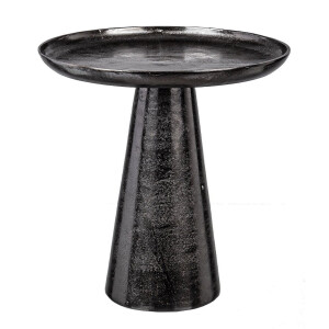 Masuta aluminiu negru Kulvir 35x41.5 cm
