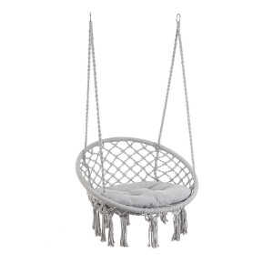 Hamac bumbac gri Javier 80x130 cm