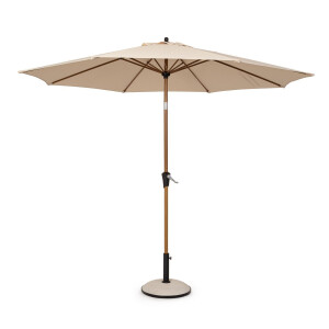 Umbrela gradina maro bej Palinuro 300x246 cm