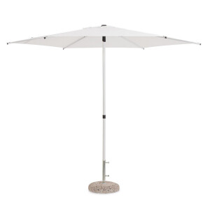 Umbrela gradina alba Samba 270x220 cm