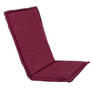 Set 2 perne scaune gradina textil visiniu 45x94x3 cm