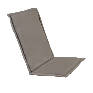 Set 2 perne scaun gradina textil maro 45x94x3 cm