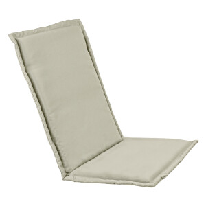 Set 2 perne scaun gradina textil gri Olefin 45x94x3 cm
