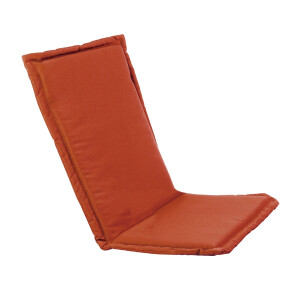 Set 2 perne scaune gradina textil portocaliu 45x94x3 cm