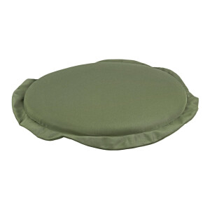 Set 4 perne scaun textil verde Ø42x3h