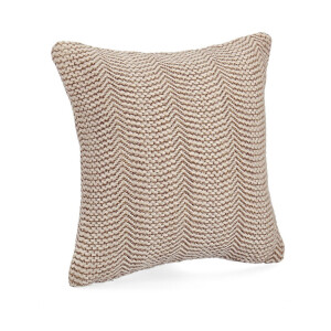 Set 2 fete perna exterior, interior maro crem Dadra 45x2.3x45 cm