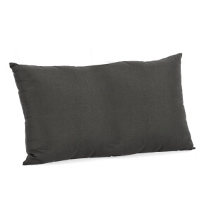 Set 4 perne decorative textil gri antracit 30x50x15 cm