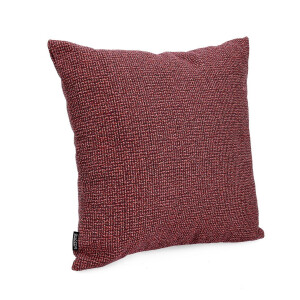 Set 2 fete perna exterior, interior rosu Dilara 50x50 cm