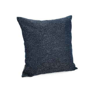 Set 2 fete perna exterior, interior melange albastru Dilara 45x45 cm