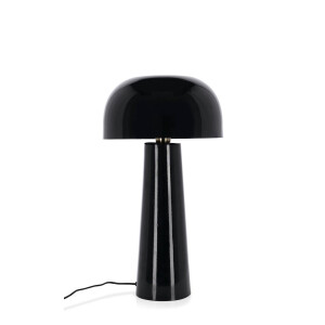 Veioza metal negru Kink Ø32x57h
