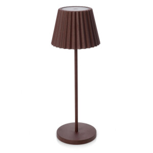 Veioza cu led otel maro Artika 12.5x36 cm