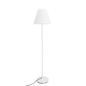 Lampadar alb  uz interior, exterior cu led Yoku Ø40x166h