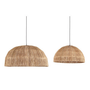 Set 2 lustre iuta natur Phetra 50x27.5 cm, 70x34 cm