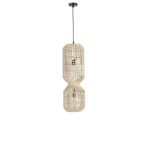 Lustra ratan bej Malabo 25x77.5 cm