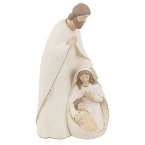 Figurina Nasterea Domnului polirasina multicolora 13x9x23,5h