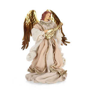 Figurina Inger textil multicolor Majestic 20x17x36h
