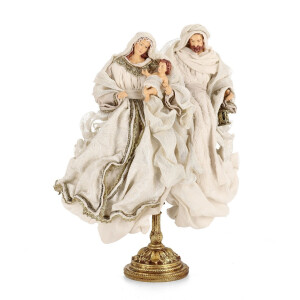 Figurina Nasterea Domnului textil multicolor Devotion 38x15x48h