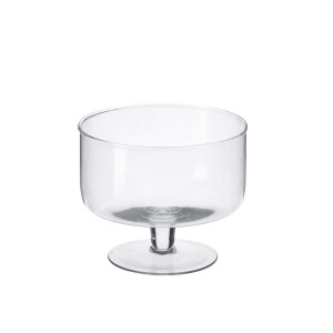 Bol sticla transparenta 18,5 x 15 cm