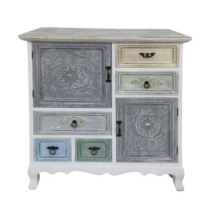 Comoda lemn multicolor 82 x 40 x 96 cm