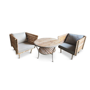 Set mobilier gradina 81 x 45, 71 x 63 x 65 cm