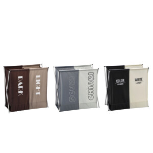 Set 3 cosuri rufe panza rama metal 63 x 30 x 64 cm