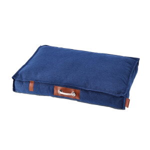 Culcus animale textil albastru 78 x 58 x 10 cm