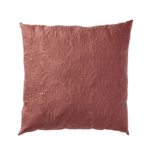 Perna decorativa textil caramiziu Jano 60 x 60 cm