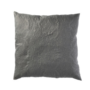 Perna decorativa textil gri Jano 60 x 60 cm